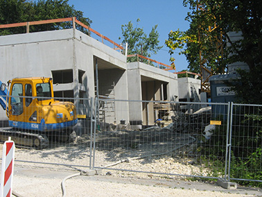 Baustelle Kinderhaus Beethovenstraße