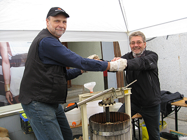 Stadträte Joachim Hahn und Thomas Fischle