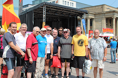 Radsternfahrt aus der Region nach Stuttgart am Sonntag, 14. Juli 2013